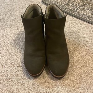 Dr Scholls suede booties